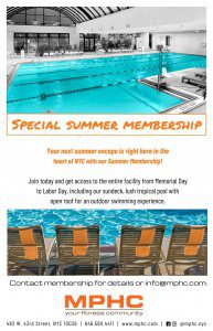 Manhattan Plaza Health Club Summer Membership 2022