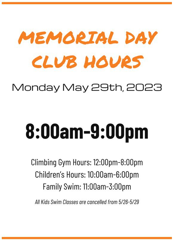 Memorial Day Hours 2023 Manhattan Plaza Health Club