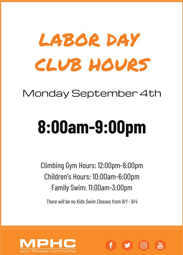 Manhattan Plaza Health Club Labor Day Hours September 4 2023