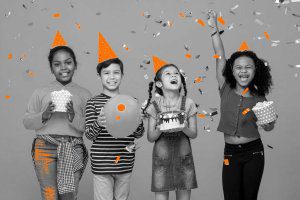 Kids birthday parties at the Manhattan Plaza Health Club Climbing Gym