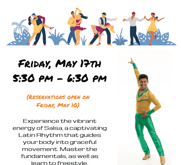 Salsa special event at Manhattan Plaza Health Club