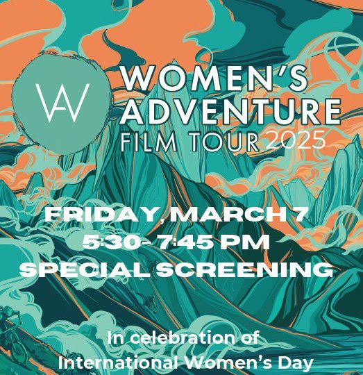 Womans Adventure Film Tour 2025 screening at Manhattan Plaza Health Club