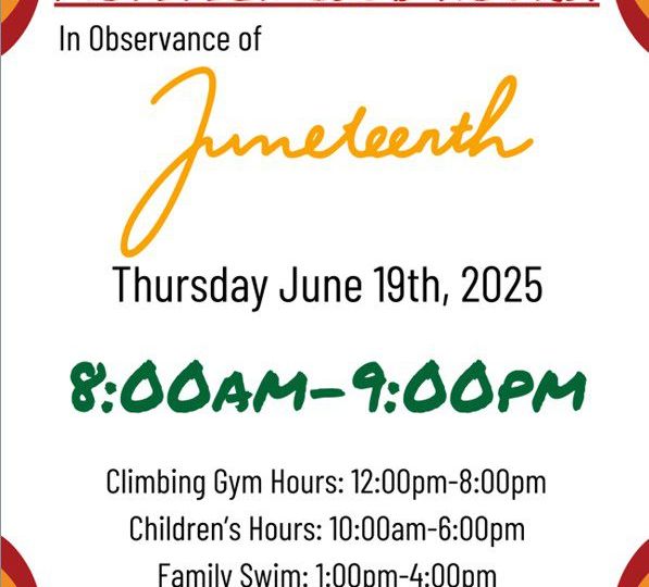 Manhattan Plaza Health Club Juneteenth hours 2025