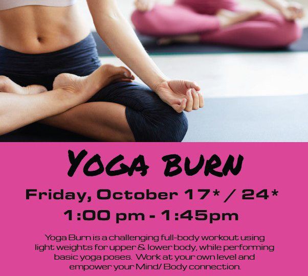 Yoga Burn at Manhattan Plaza Health Club Breast Cancer Awareness Charity Event