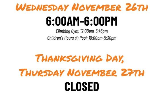 Thanksgiving Hours 2025 Manhattan Plaza Health Club