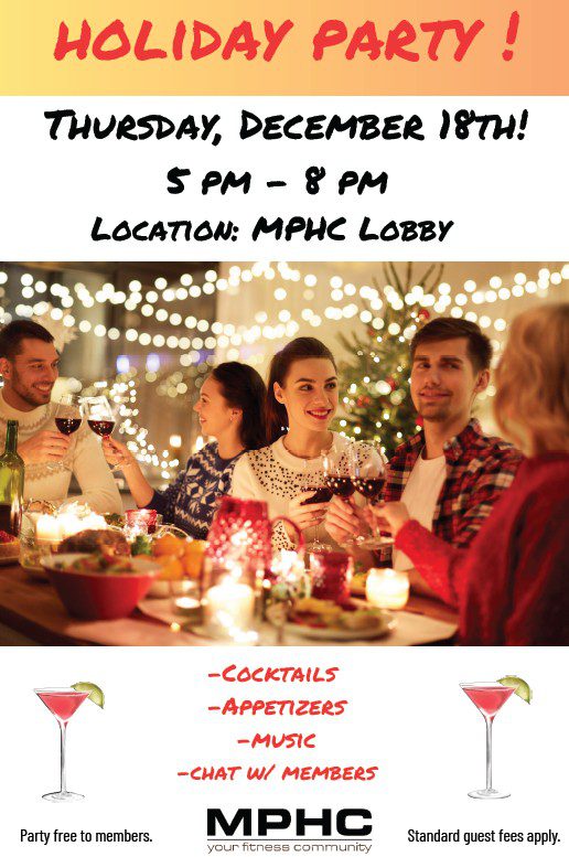 Holiday Party 2025 at Manhattan Plaza Health Club
