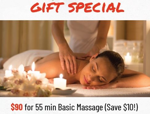 Massage Holiday Gift Special 2025 from Manhattan Plaza Health Club