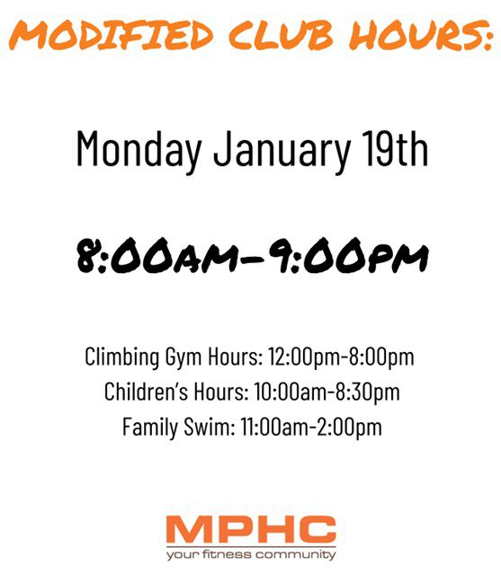 Modified Club Hours for Manhattan Plaza Health Club