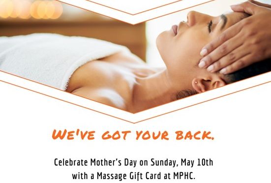 Mothers Day Massage special at Manhattan Plaza Health Club