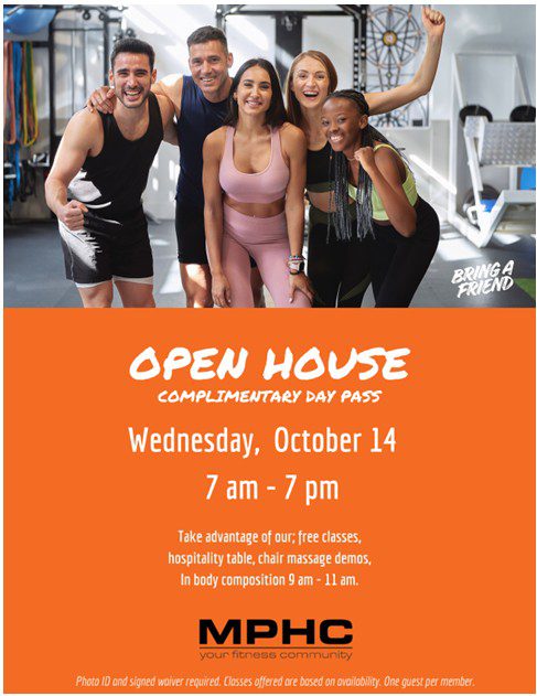 Join us for our October 2026 Open House at Manhattan Plaza Health Club